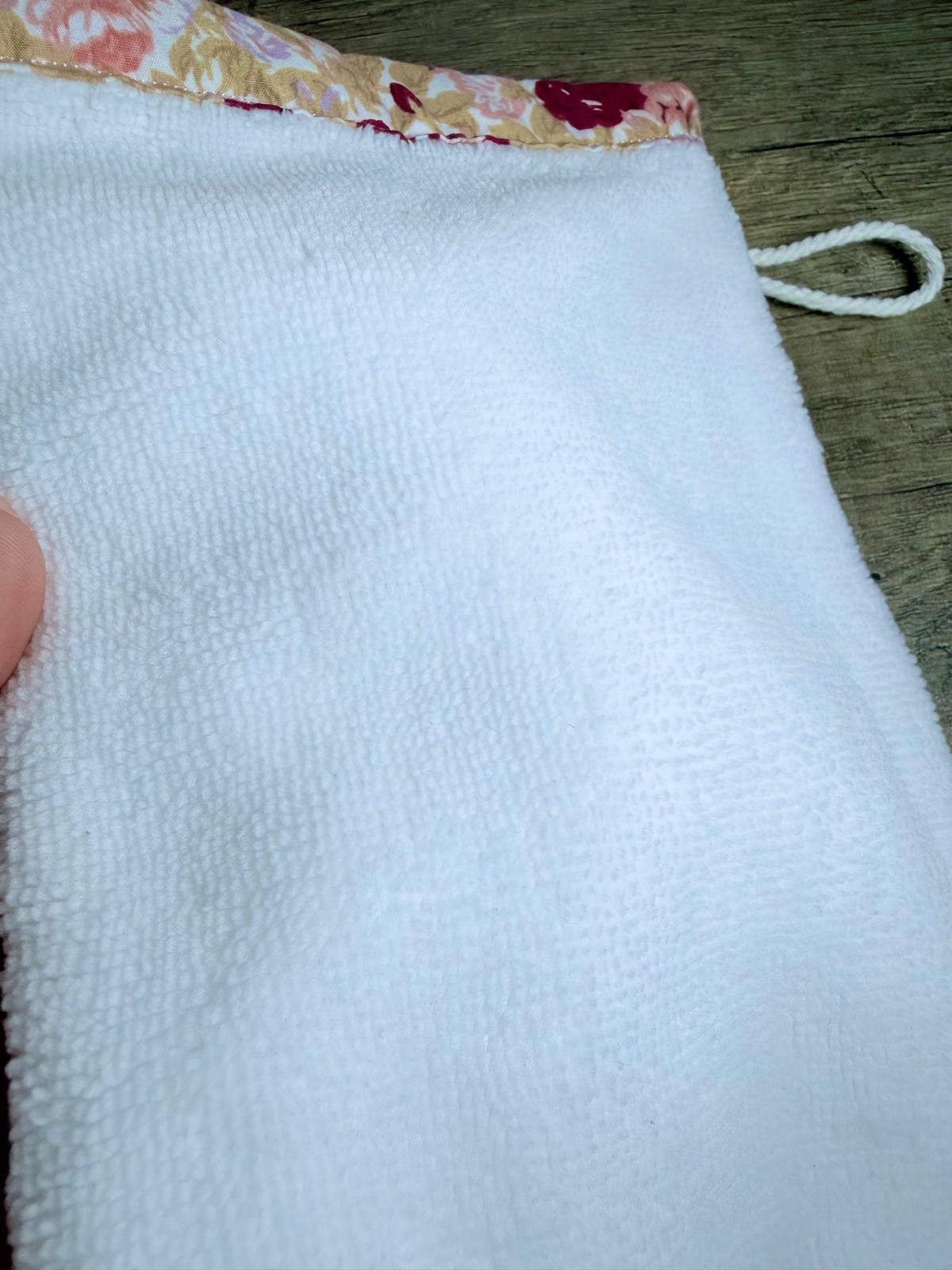 Gant de toilette en éponge de bambou – Rosalie