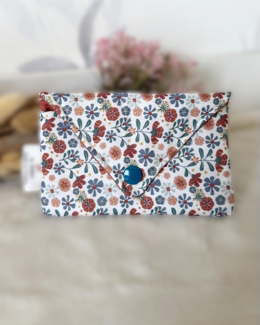 Pochette à rabat artisanale – Taille S
