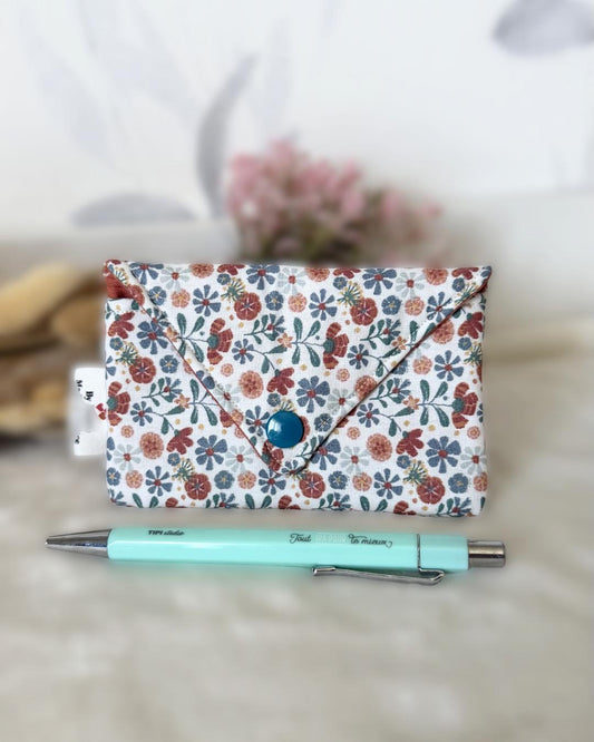 Pochette à rabat artisanale – Taille S