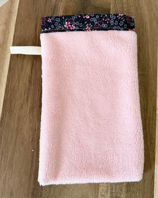 Gant de toilette en éponge de bambou – Fleur de Minuit