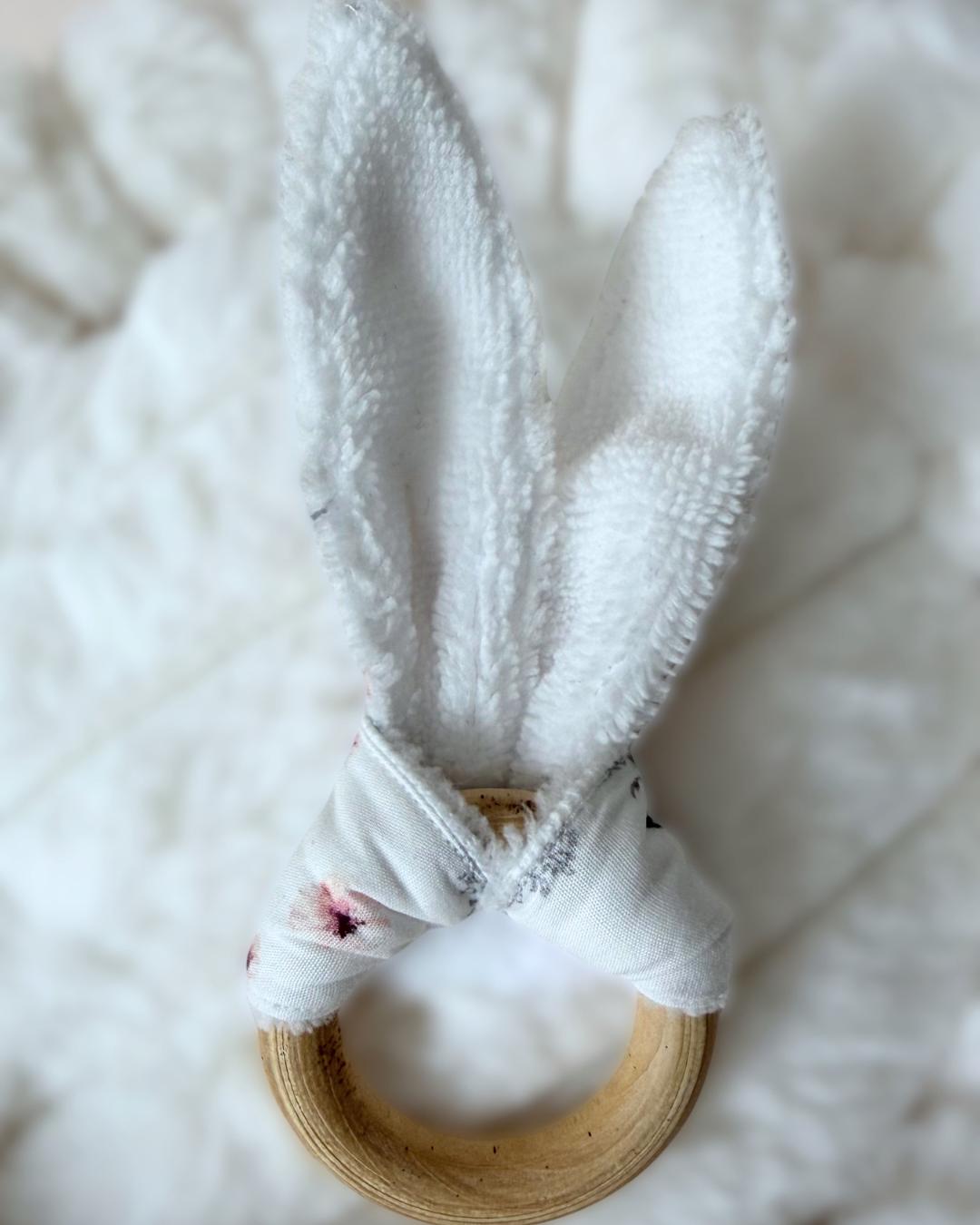 Anneau de dentition oreilles de lapin