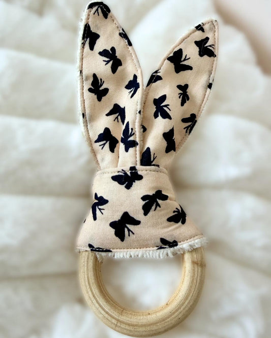 Anneau de dentition oreilles de lapin
