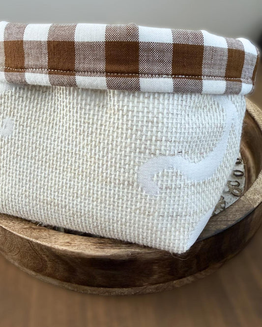 Panière de rangement – Douce Campagne | Fait main